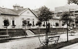 Baracke in der Kinderklinik vor dem 2. Weltkrieg